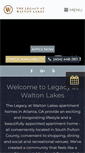 Mobile Screenshot of legacyatwaltonlakes.com